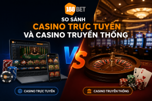So sánh casino trực tuyến và casino truyền thống dành cho người chơi mới